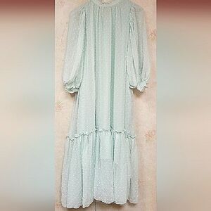 Beautiful mint colored dress